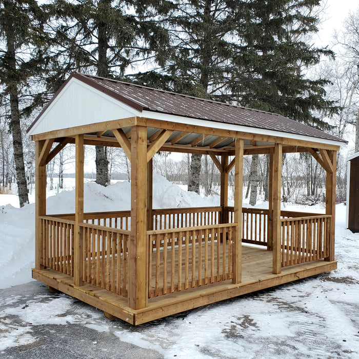 Portable Pine View Gazebo