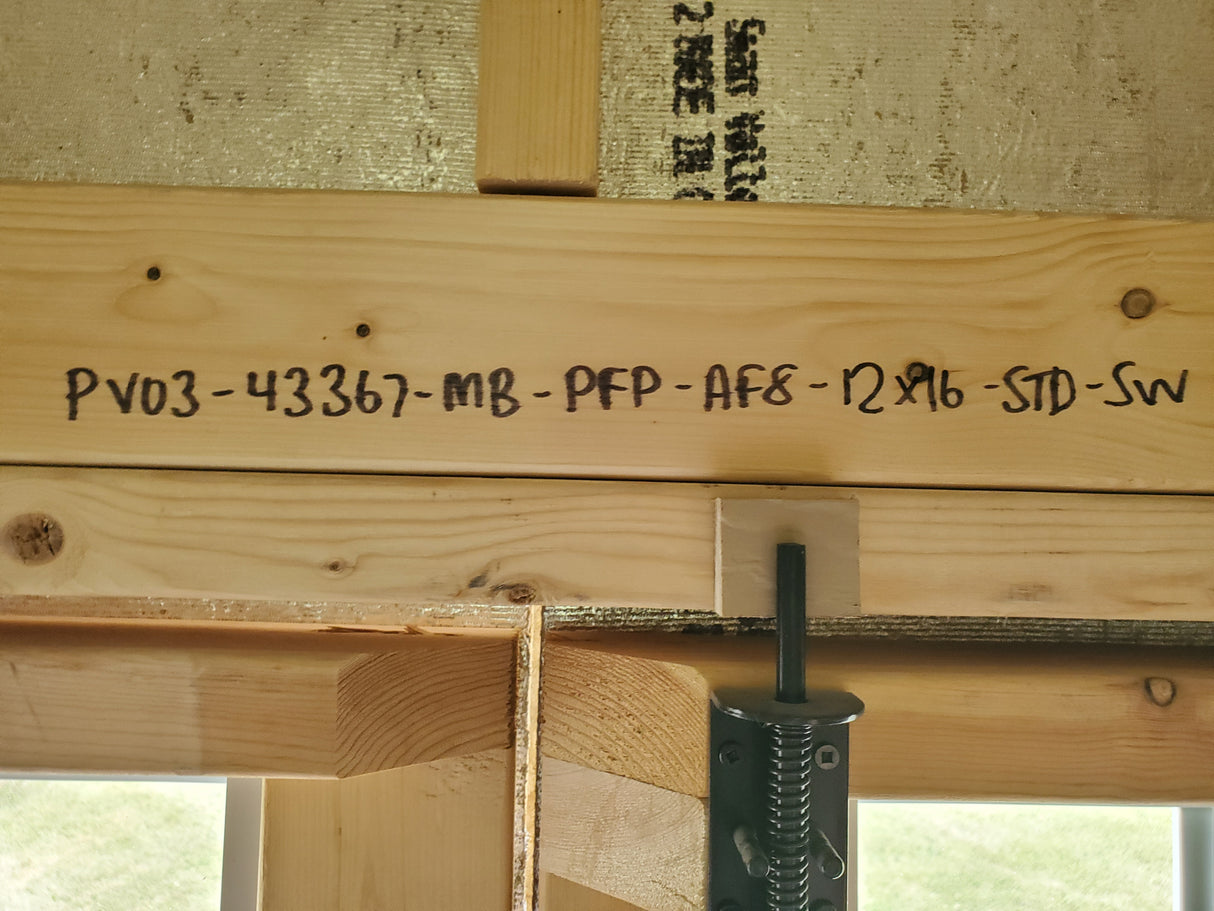 12x16x8 A-Frame High Wall