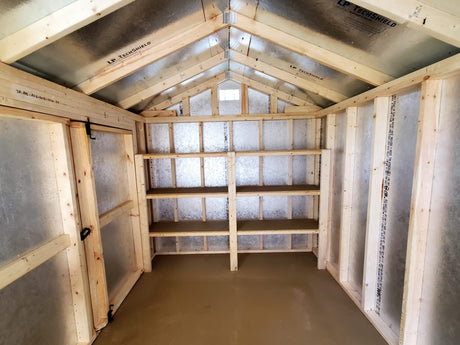 8x12x6 A-Frame Low Wall