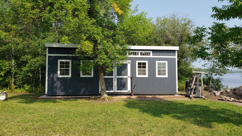 14x32 Modern Pine View Garage