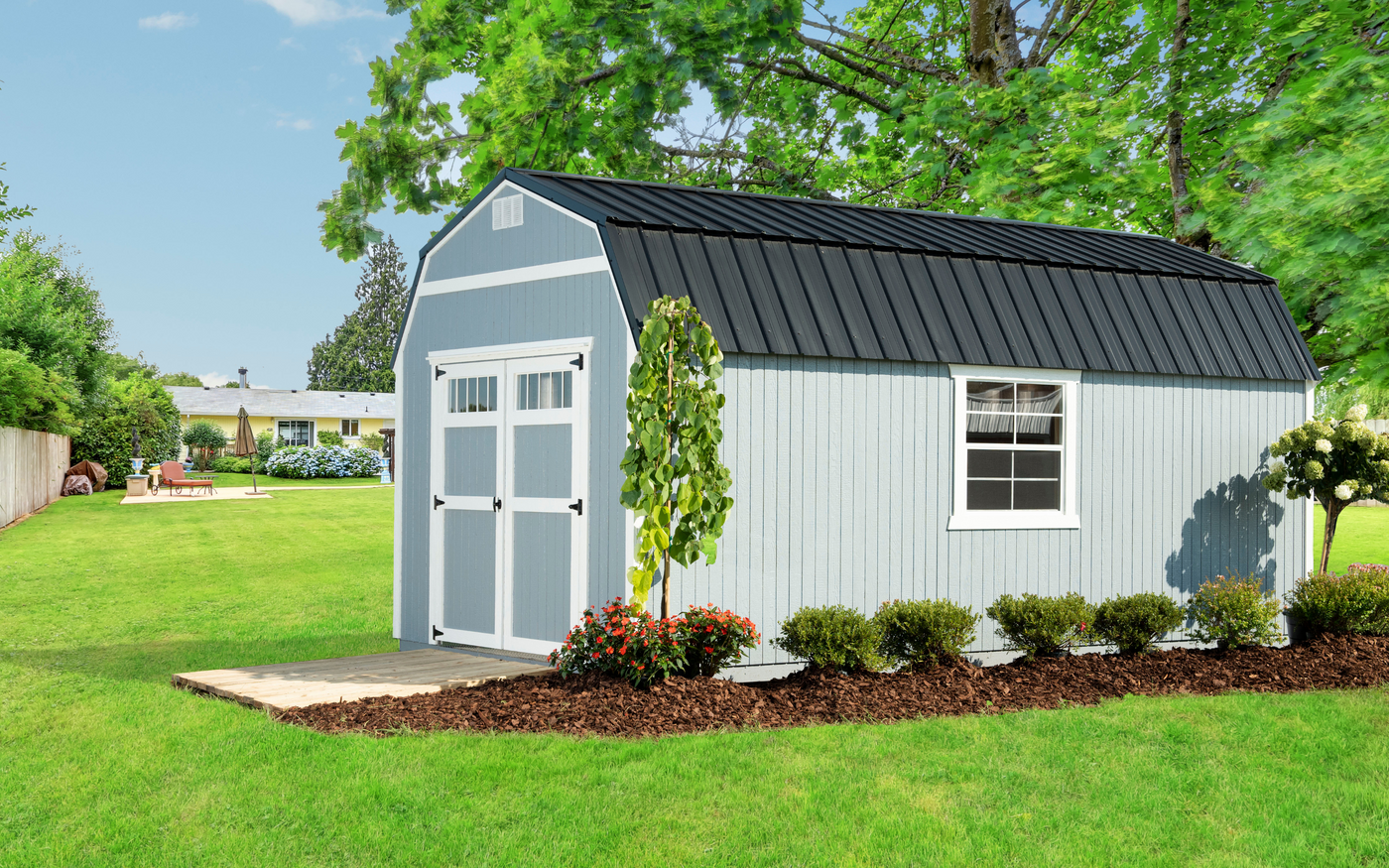 Lofted Garden Shed