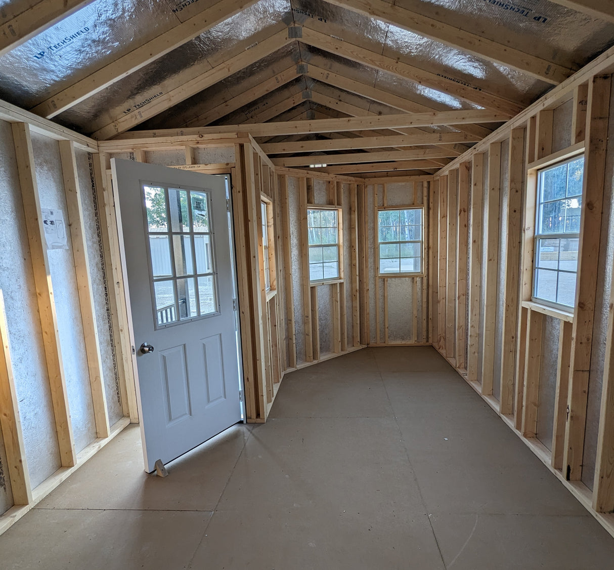 12x24 AF8 Deluxe Porch Package